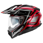 Givi 80.1 Apex H801FAXXB casco integrale bordeaux/titanio/rosso/nero – vista laterale