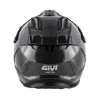 Givi 80.1 Carbon H801CCRSD casco integrale carbonio lucido – vista posteriore