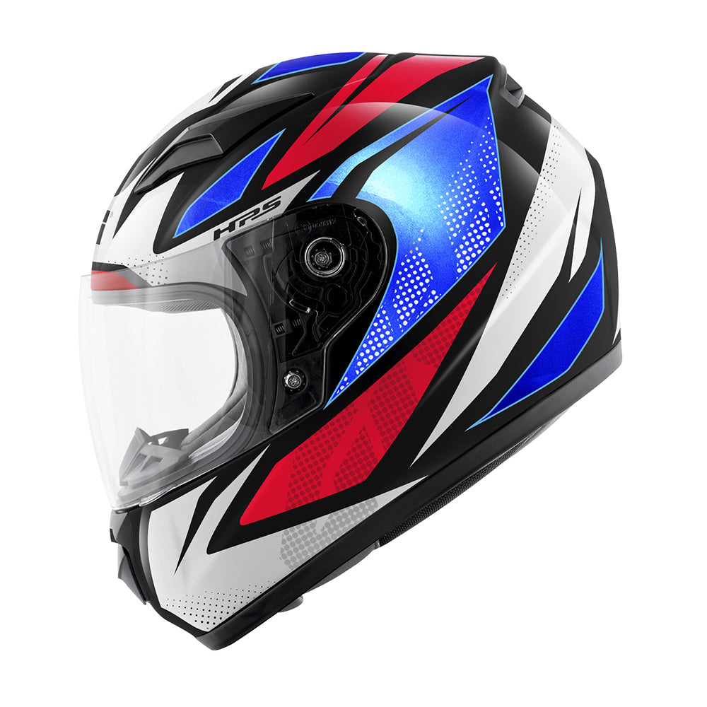 Givi J04 Evo Follow HJ04RFWLR casco integrale bambino nero/bianco/rosso/blu – vista laterale