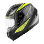 Givi J04 Evo Follow HJ04RFWBY casco integrale bambino nero/titanio/giallo fluo – vista laterale