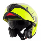 Givi X.16 Voyager Giallo Fluo - vista laterale