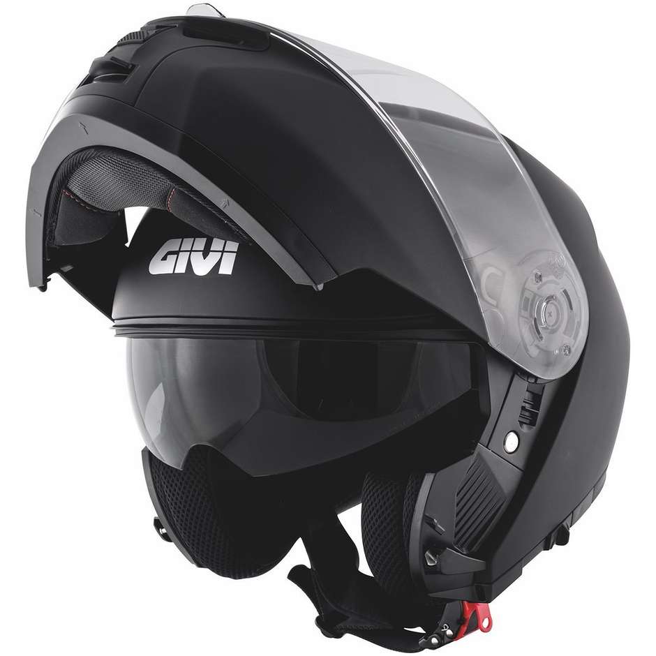 Givi X.20 Expedition Nero Opaco - casco modulare vista frontale
