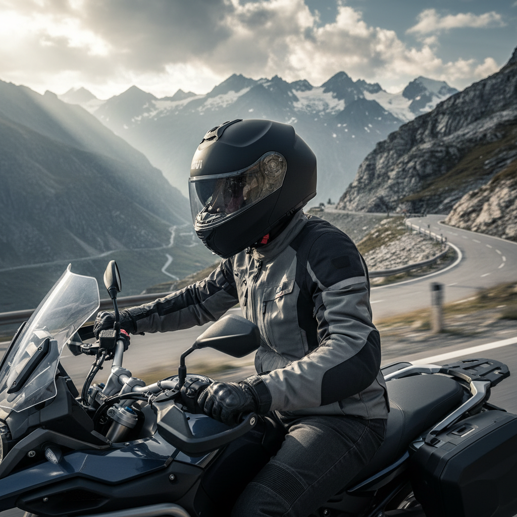 Givi X.20 Expedition Nero Opaco – Casco Modulare P/J ECE 22.05 - Moon Bike - Vista 16