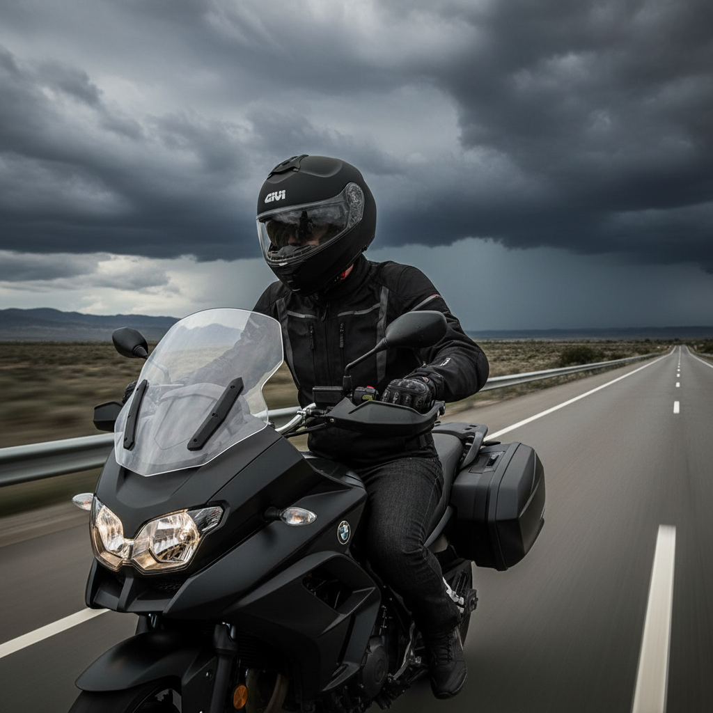 Givi X.20 Expedition Nero Opaco – Casco Modulare P/J ECE 22.05 - Moon Bike - Vista 15