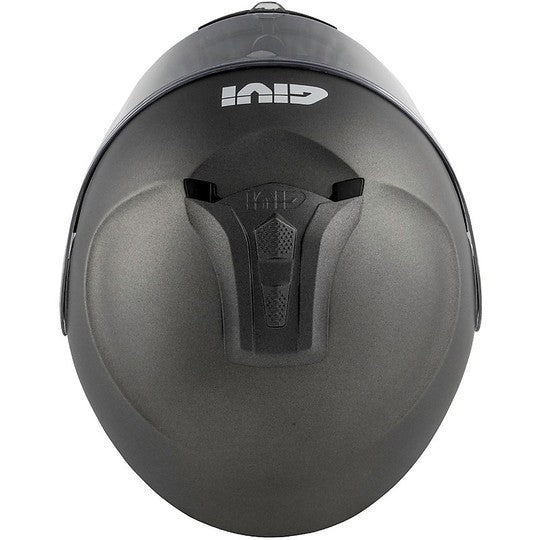 Givi X.20 Expedition Titanio Opaco - dettaglio mentoniera