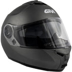 Givi X.20 Expedition Titanio Opaco - mentoniera alzata