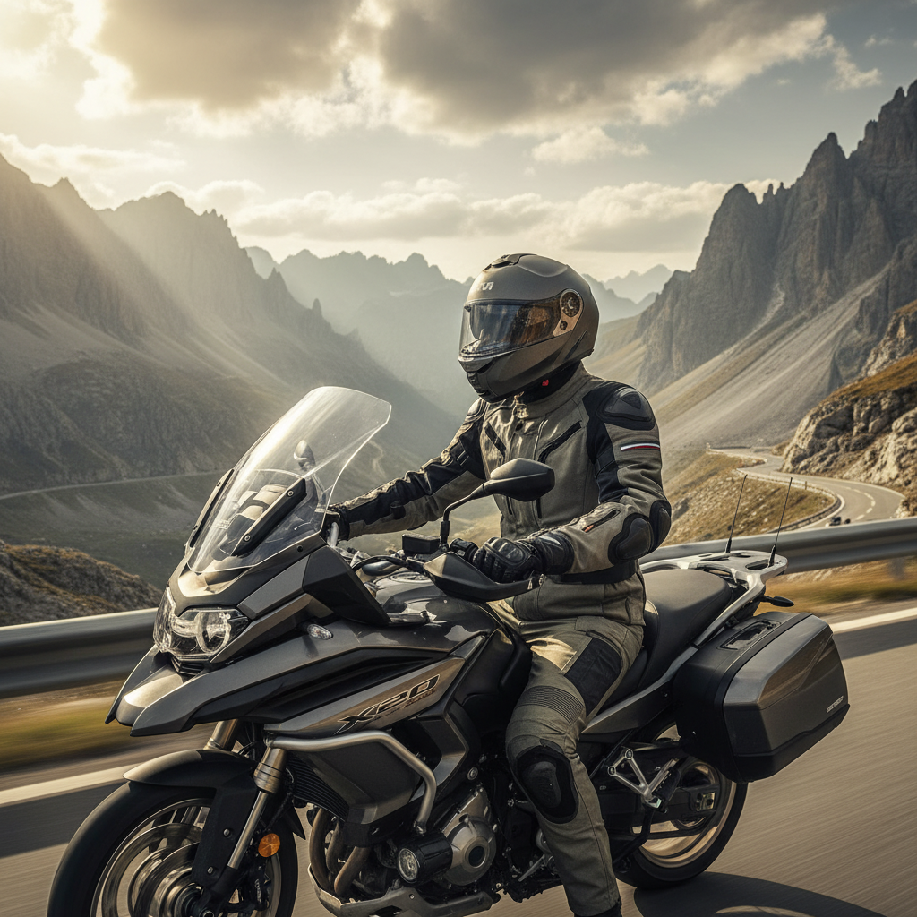 Givi X.20 Expedition Titanio Opaco – Casco Modulare P/J ECE 22.05 - Moon Bike - Vista 13