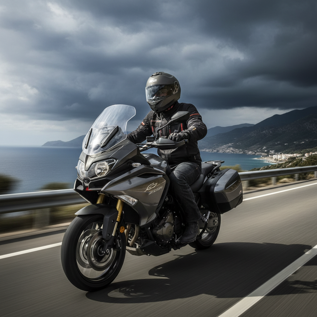 Givi X.20 Expedition Titanio Opaco – Casco Modulare P/J ECE 22.05 - Moon Bike - Vista 12