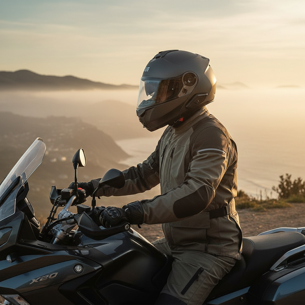 Givi X.20 Expedition Titanio Opaco – Casco Modulare P/J ECE 22.05 - Moon Bike - Vista 14