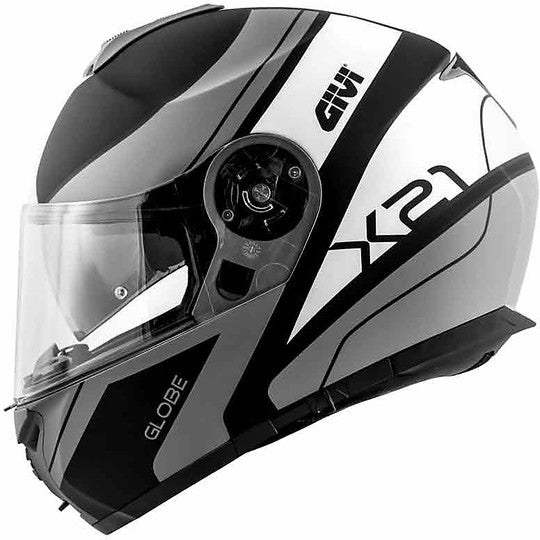 Givi X.21 Challenger Globe - dettaglio mentoniera