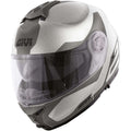 Givi X.21 Challenger Spirit Argento Grigio Opaco - casco modulare vista frontale