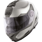 Givi X.21 Challenger Spirit Argento Grigio Opaco - casco modulare vista frontale