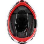 Givi X.21 Challenger Spirit Bianco Rosso - tre quarti