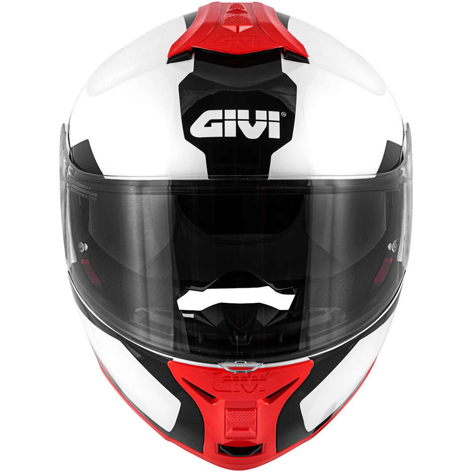 Givi X.21 Challenger Spirit Bianco Rosso - dettaglio