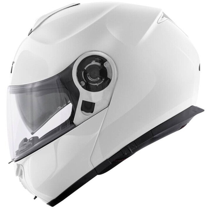 Givi X21 EVO Solid Bianco Lucido - casco modulare vista laterale
