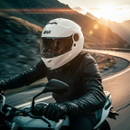 Givi X21 EVO Solid Bianco Lucido – Casco Modulare P/J ECE 22.06 - Moon Bike - Vista 10