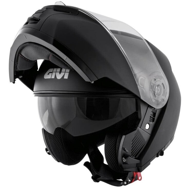 Givi X21 EVO Solid Nero Opaco - casco modulare vista frontale