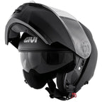 Givi X21 EVO Solid Nero Opaco - casco modulare vista frontale