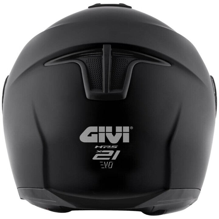Givi X21 EVO Solid Nero Opaco - casco modulare mentoniera aperta