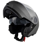 Givi X21 EVO Solid Titanio Opaco - casco modulare vista frontale