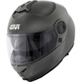 Givi X21 EVO Solid Titanio Opaco - casco modulare vista laterale