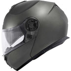 Givi X21 EVO Solid Titanio Opaco - casco modulare mentoniera aperta