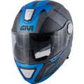 Givi X.23 Sidney Protect Titanio Opaco Nero Blu - casco modulare