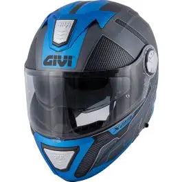 Givi X.23 Sidney Protect Titanio Opaco Nero Blu - casco modulare