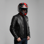 Givi X.27 Sector Nero/Titanio/Rosso – Casco Modulare P/J ECE 22.06 - Moon Bike - Vista 7
