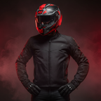 Givi X.27 Sector Nero/Titanio/Rosso – Casco Modulare P/J ECE 22.06 - Moon Bike - Vista 9