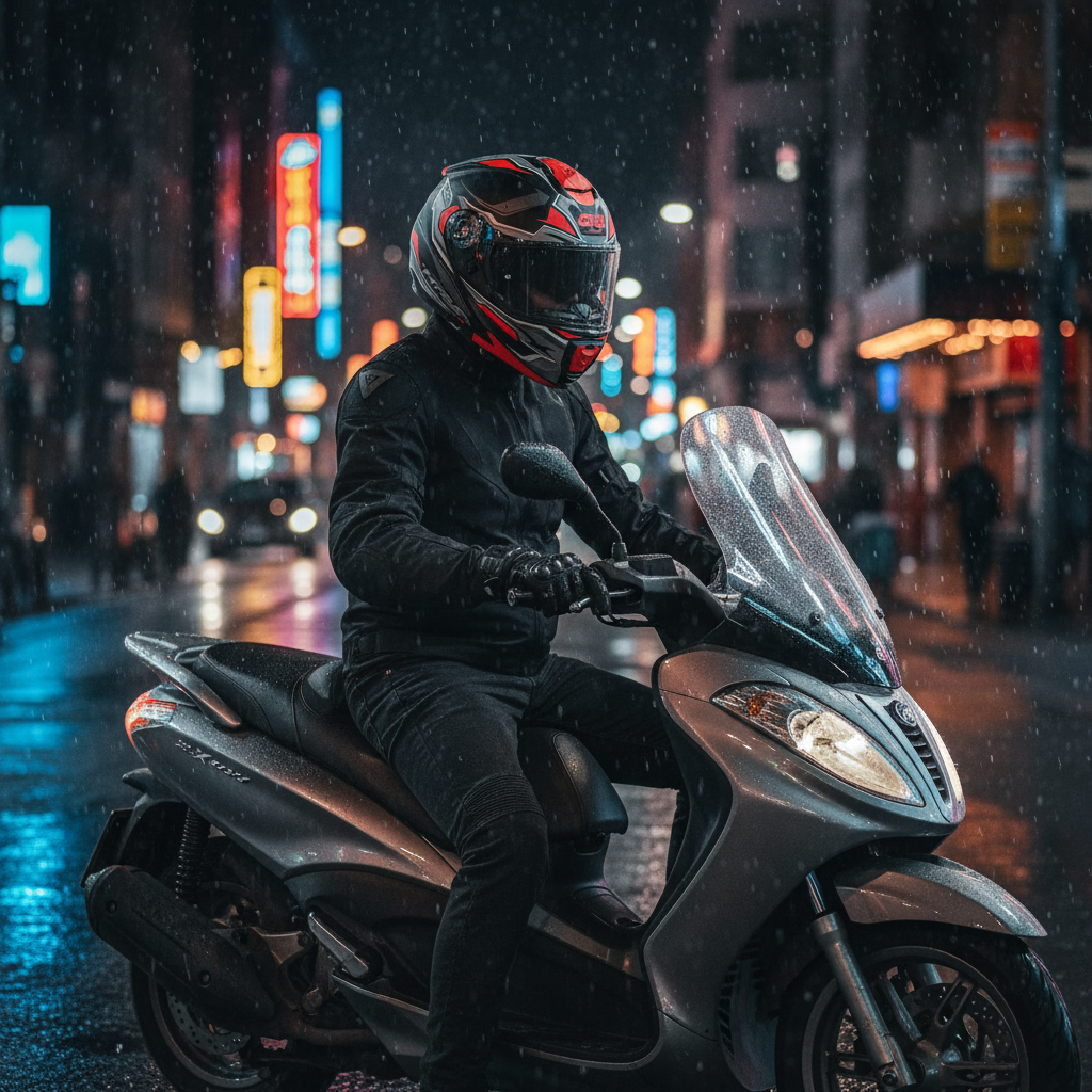 Givi X.27 Sector Nero/Titanio/Rosso – Casco Modulare P/J ECE 22.06 - Moon Bike - Vista 11