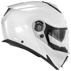 Givi X27 Solid Color HX27BB910 casco modulare bianco lucido – vista laterale opposta