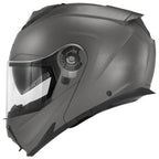 Givi X27 Solid Color HX27BG768 casco modulare titanio opaco – vista laterale