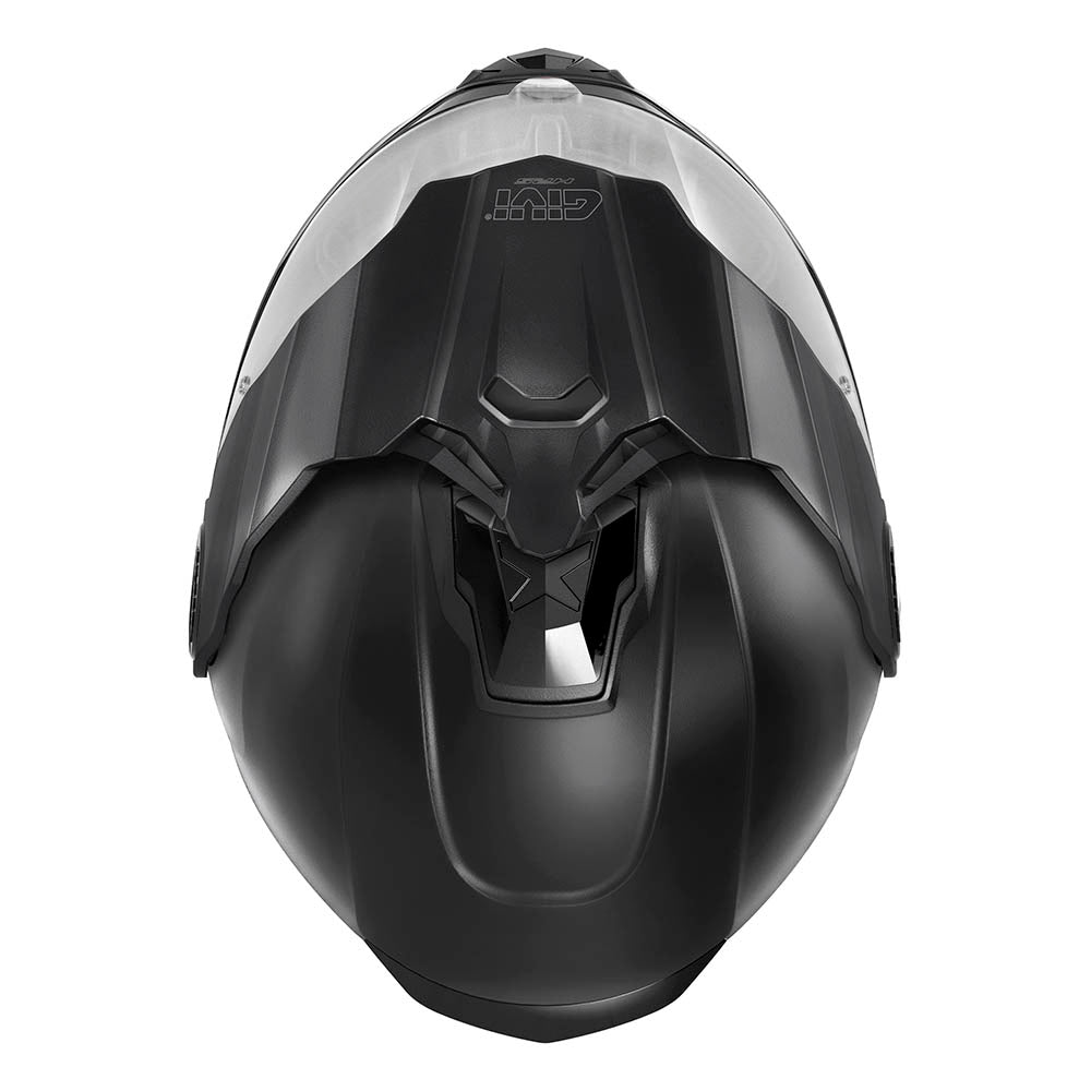 Givi X27 Tourer Solid Color HX27SN900 casco modulare nero opaco – vista dall'alto