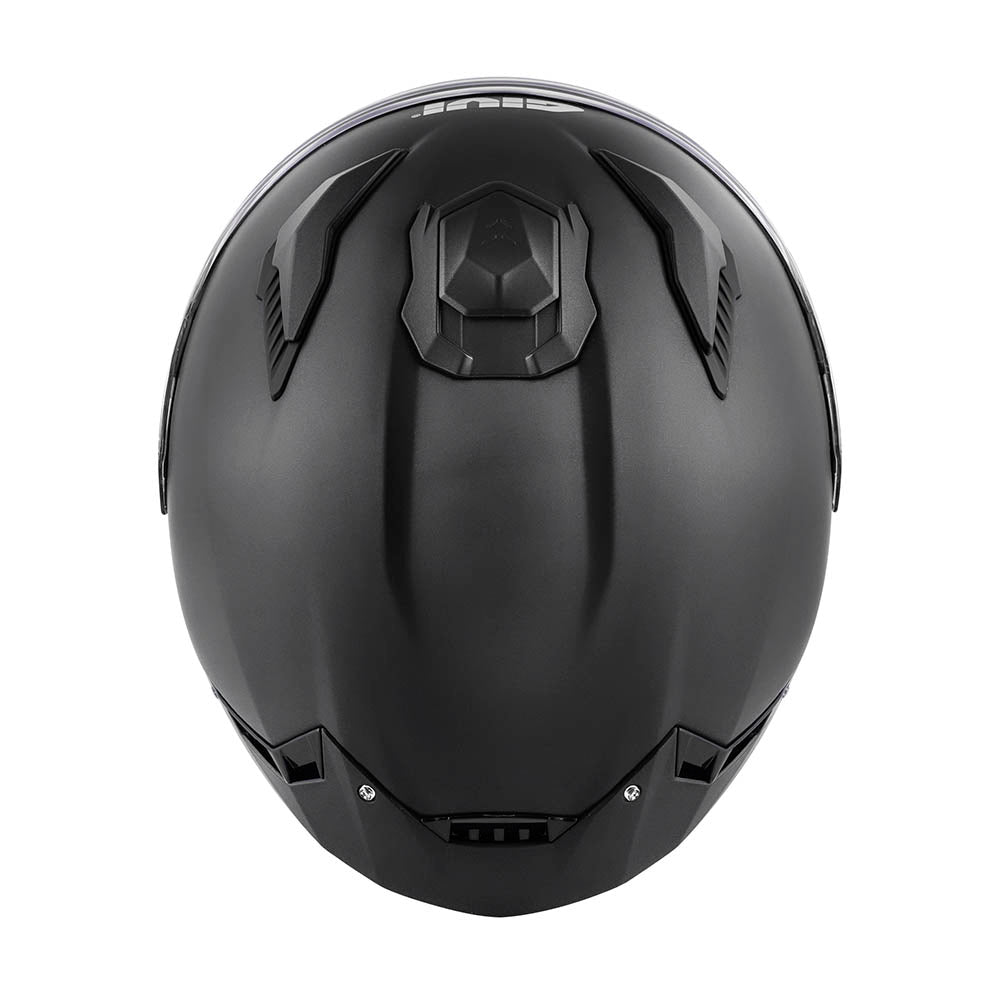 Givi X31 Solid Color HX31BN900 casco jet nero opaco – vista dall'alto