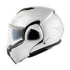 Givi X36 Fiber HX36SB910 casco modulare bianco lucido – vista laterale