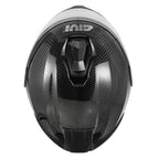 Givi X50 Carbon Solid Color HX50CCRSD casco modulare carbonio lucido – vista dall'alto
