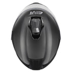 Givi X50 Fiber Solid Color HX50BN900 casco modulare nero opaco – vista dall'alto