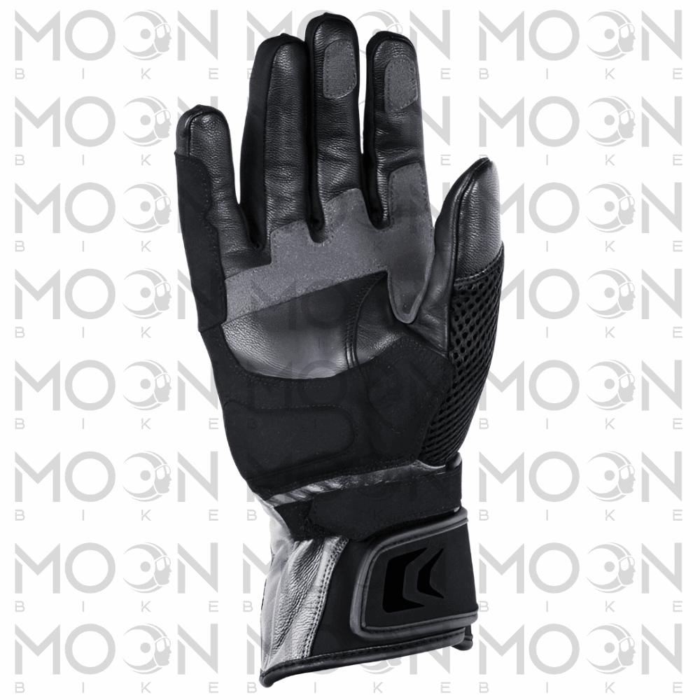 Guanti Moto Estivi HEVIK Helios - Pelle Touch CE - Adventure Touring Nero/Grigio - Moon Bike S.r.l.Guanti MotoHevik8029871143458Moon Bike S.r.l.