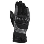 Guanti moto estivi Hevik Helios HGS109BG neri e grigi, dorso con protezione rigida sulle nocche