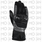 Hevik Guanti Moto Estivi HEVIK Helios - Pelle Touch CE - Adventure Touring Nero/Grigio Nero Guanti da moto - Moon Bike - Vista 1