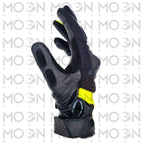 Hevik Guanti Moto HEVIK ABREGO HGS111MY Nero/Giallo Fluo Protezioni CE Uomo Sport Nero Guanti da moto - Moon Bike - Vista 3