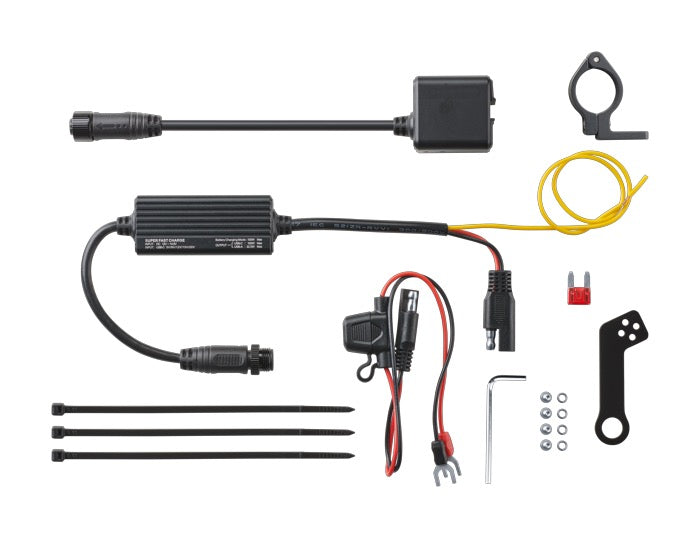 Interphone Two Way 100W Socket ACCHANDLEBAR100W: contenuto della confezione con cablaggio