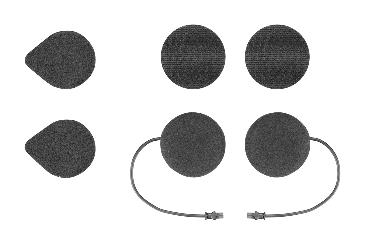 Interphone Altoparlanti di ricambio 32 mm UCOMSPEAKER32: altoparlanti con cavo e velcri