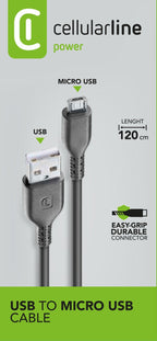 Interphone Cavo dati USB – Micro USB USBDATACABMICROUSB: confezione del cavo