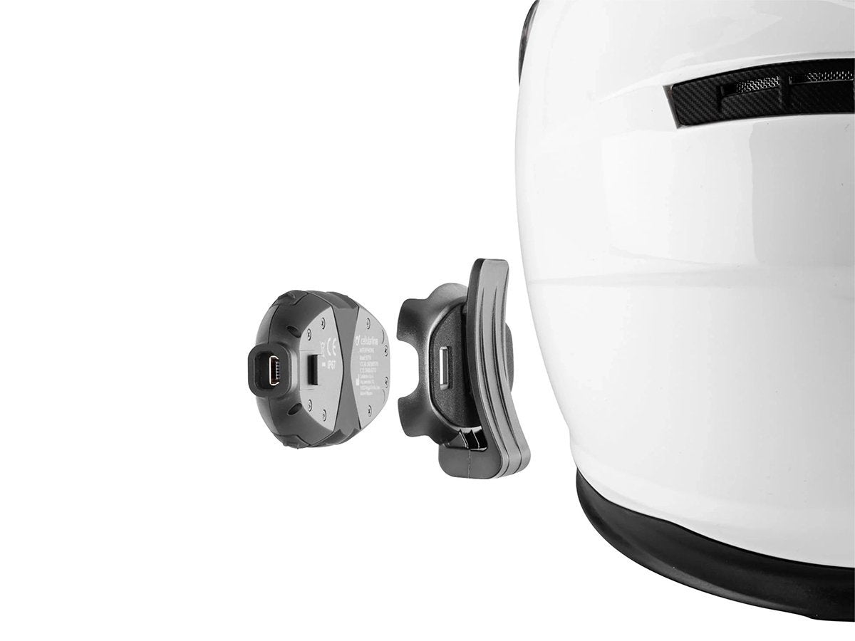 Interphone Connect HD INTERPHOCONNECTHD: staffa montata sul casco