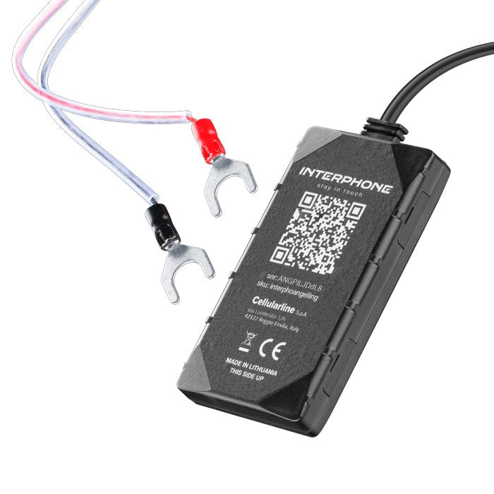 Interphone Angel Link Localizzatore GPS Antifurto Cablato INTERPHOANGELLINK: localizzatore con cavi di alimentazione