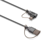 Interphone Cavo USB-A/USB-C per Display RideSync INTERPHORIDESYUSB: connettori con cappucci protettivi chiusi