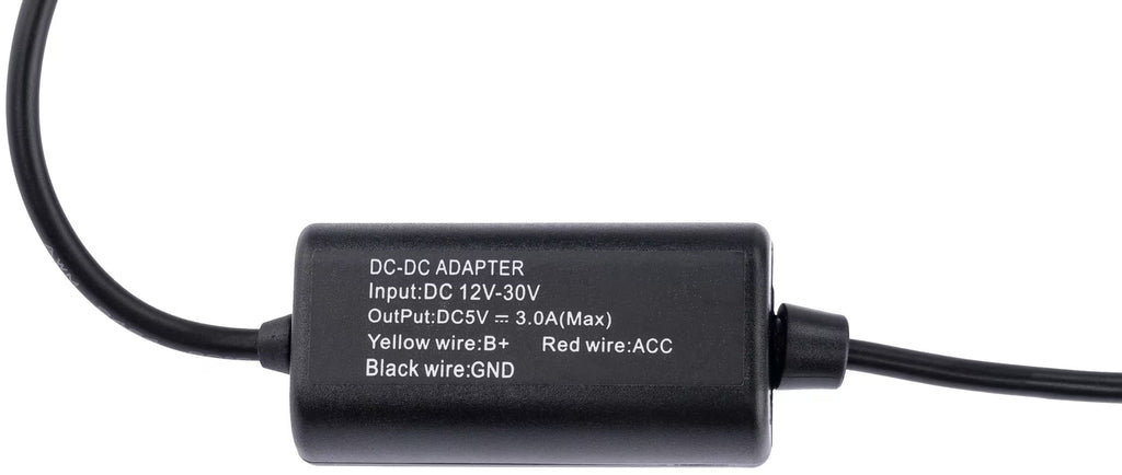 Interphone Cablaggio 12 V per Batteria Moto per Display RideSync INTERPHORIDESYWIRE: dettaglio convertitore DC-DC 12-30 V / 5 V 3 A