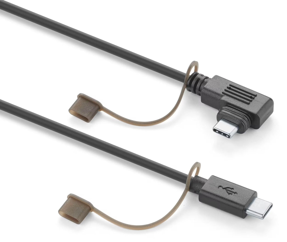 Interphone Cavo USB-C/USB-C per Display RideSync INTERPHOSYNCUSBCTC: cavo USB-C/USB-C, entrambi i connettori con cappucci